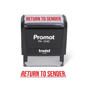 Return to Sender Stamp – Self-Inking (Small)