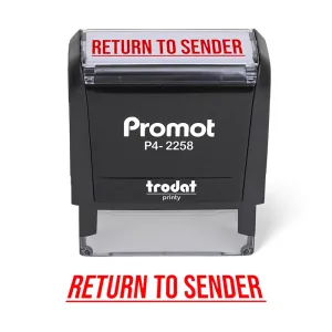 Return to Sender Stamp – Self-Inking (Large)