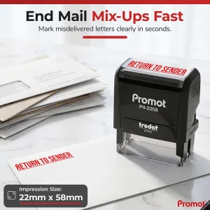 Return to Sender Stamp – Self-Inking (Large)